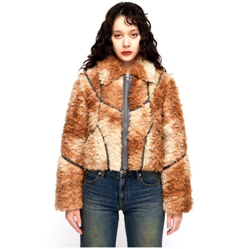faux fur jacket