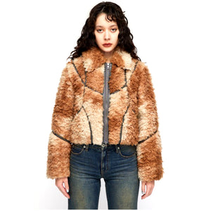 faux fur jacket