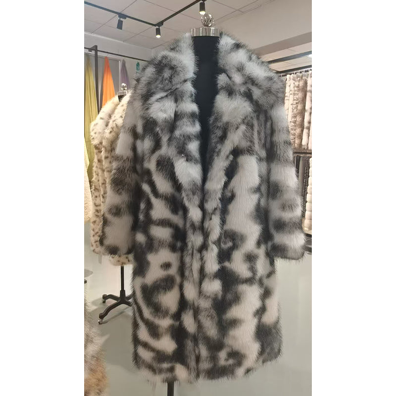 faux fur coat