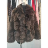 faux fur coat