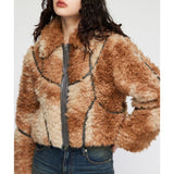 faux fur jacket