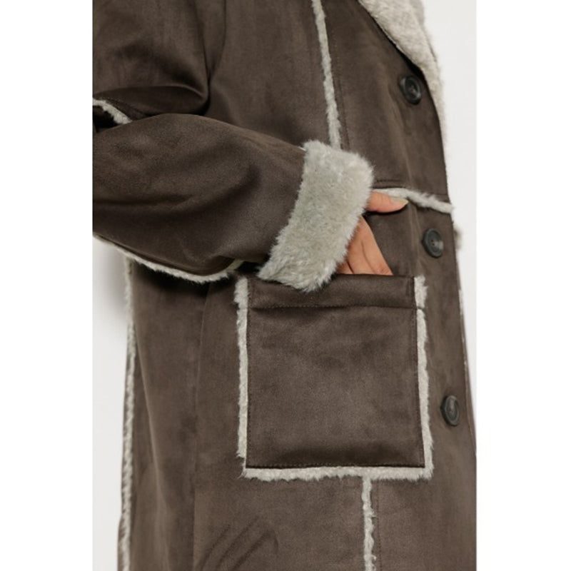 faux fur coat