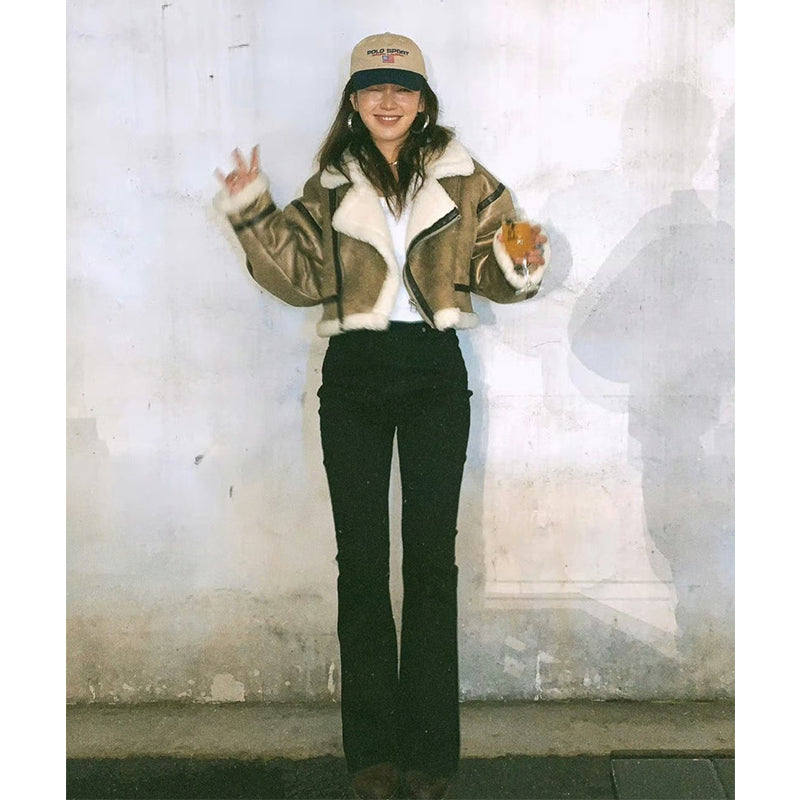 faux fur jacket