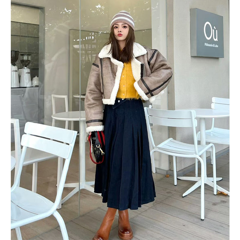 faux fur jacket
