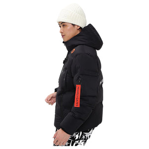 down hoodie blouson