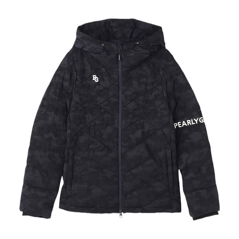 padded hoodie blouson+pants